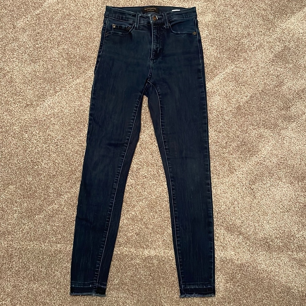 Banana Republic high rise skinny jeans - short